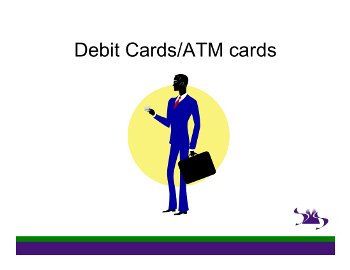 Debit Cards ATM Cards